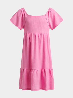 Jet Younger Girls Pink Dress