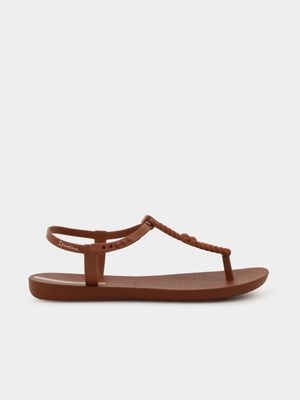 Women's Ipanema Brown Class Infinity Sandals