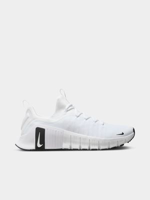 Mens Nike Free Metcon 6 White/Black Training Shoes