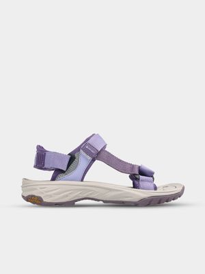 Womens Hi-Tec ULA Raft Lavendar Gray Sandals