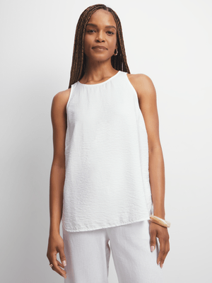 Women's White Tank Top