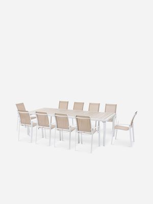 Ibaia Dining Table 10S White