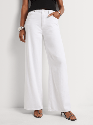 FF Denim Wide Leg Jeans