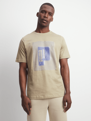 Mens Puma Graphics Execution Stone Tee