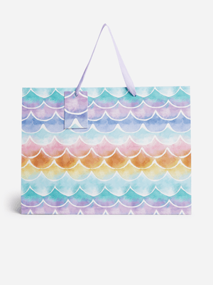 Jet Home Kids Ombre Wave Medium Gift Bag