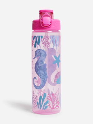 Jet Home Kids Seahorse Water Bottle 600ml