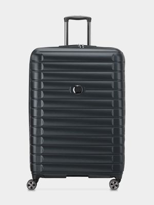 Delsey Shadow 5.0 82cm Black 4Dw Trolley Case