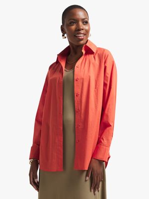 Women's Orange Shirt