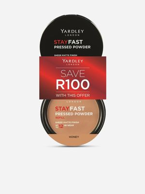 Yardley Pressed Powder & Refill Foundation Combo