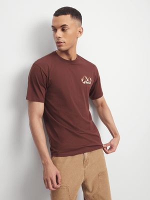 Vans Men's Scuttle Brown T-Shirt