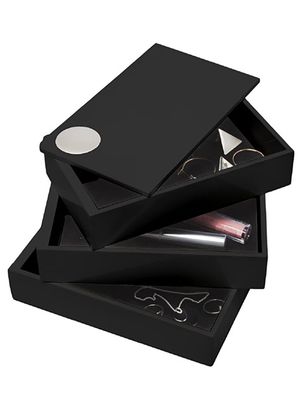 Umbra Spindle Storage Box Black