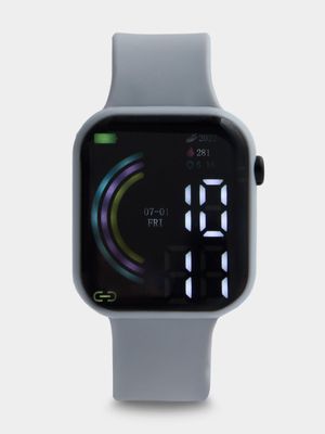 Women's Grey Digital Watch