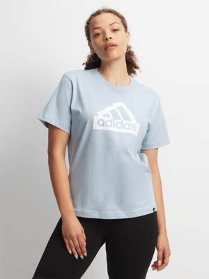 Women's adidas  Mod Essential Blue Tee