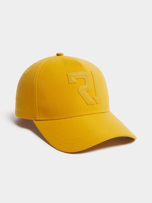 Men's Relay Jeans 6 Panel Plastisol Yellow Peak Cap