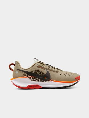 Mens Nike React Pegasus 5 Beige/Orange Trail Running Shoes