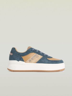 G-Star Women's Eve Cup Low Sand/Blue Sneakers