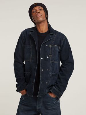 G-Star Men's Denim Dark Blue Blazer