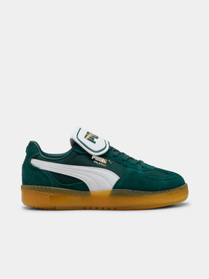 Puma Women's Palermo Moda Tongue Green/White Sneaker