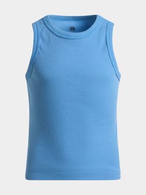 Girls TS Rib Blue Vest