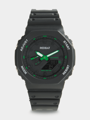 Redbat Unisex GShock Rubber Green Watch