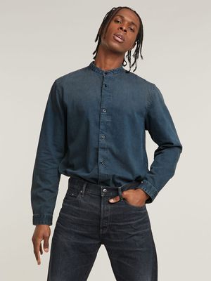 G-Star Men's Correct Denim Dark Blue Shirt