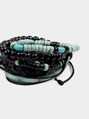 Men's Markham Croc Strip Turquoise Beaded Pack