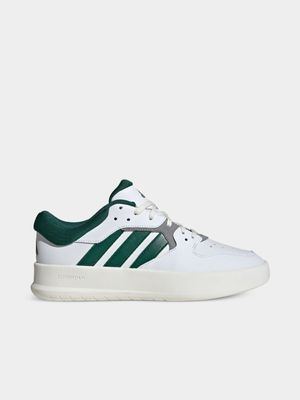 Mens adidas Court 24 White/Green Sneakers