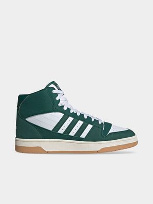 Mens adidas Breakstart Green/White/Gum Low Sneakers