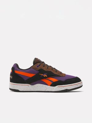 Reebok Men's BB 4000 II Purple/Black/Brown Sneaker