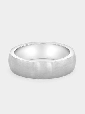 Stainless Steel Matte Ring