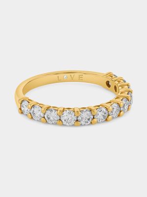 Gold 1ct Diamond Band