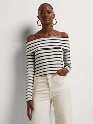 Y&G Long Sleeve Bandeau Top