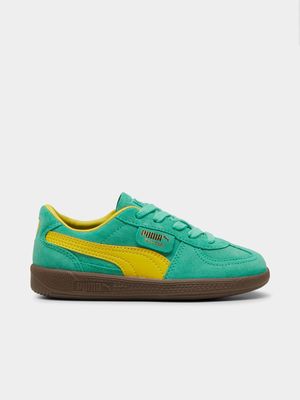 Puma Kids Palermo Green/Yellow Sneaker