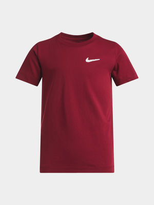 Boys Nike Sportswear Adapt Glow Red Tee