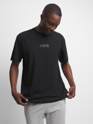 APX Mens APX Relaxed Black Tee