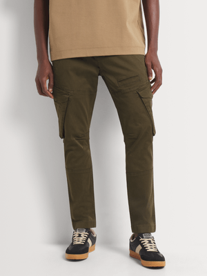 Men's Relay Jeans Uncuffed Utility Green Pants