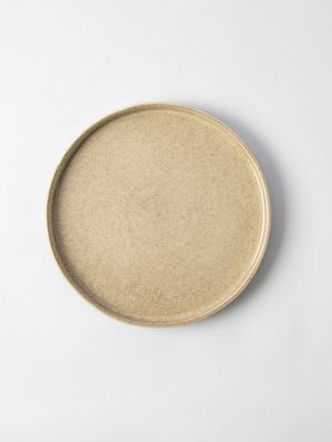 Adan Reactive Glaze Side Plate Natural 21cm