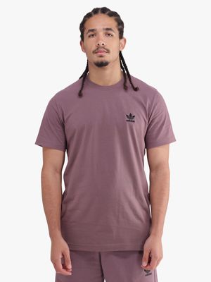 adidas Originals Men's Purple T-Shirt