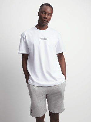 APX Mens APX Relaxed White Tee