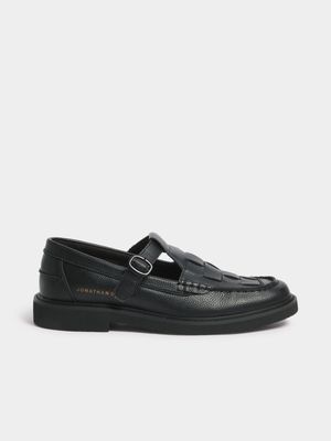 Men's Jonathan D Zeke Black Loafer