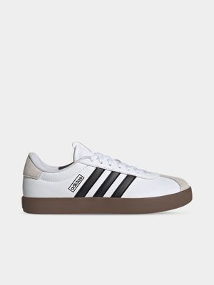 Mens adidas VL Court 3.0 White/Black/Gum Sneakers