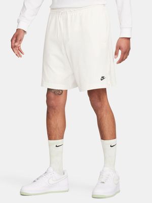 Nike Men's Nsw Club White Shorts