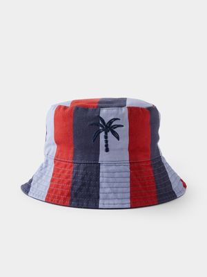 Cotton On Kids  Navy Kids Reversible Bucket Hat