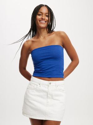 Women's Cotton On Blue All Day Tube Top