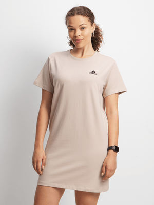 Women's adidas BOS Logo Tan Dress