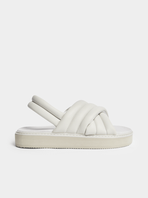 Men's Jonathan D Jonah Smoke White Sandals