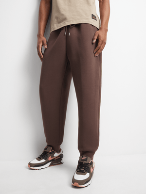 Nike Men's Nsw Re-Imagined Brown Sweatpants