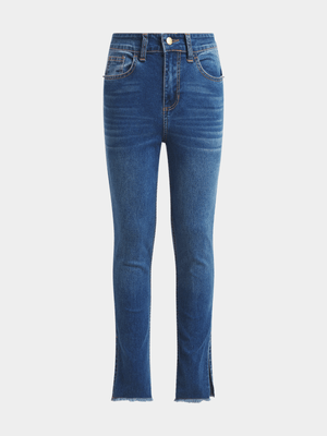 Jet Older Girls Medium Wash Skinny Jeans