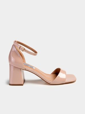 Women's Madison Nude Garbi  Medium Block Heels