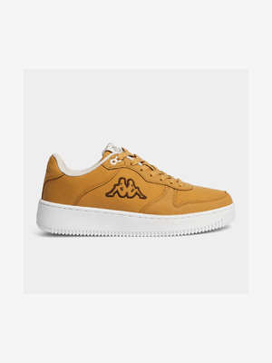 Mens Kappa Tan/White Logo Maserta Sneaker